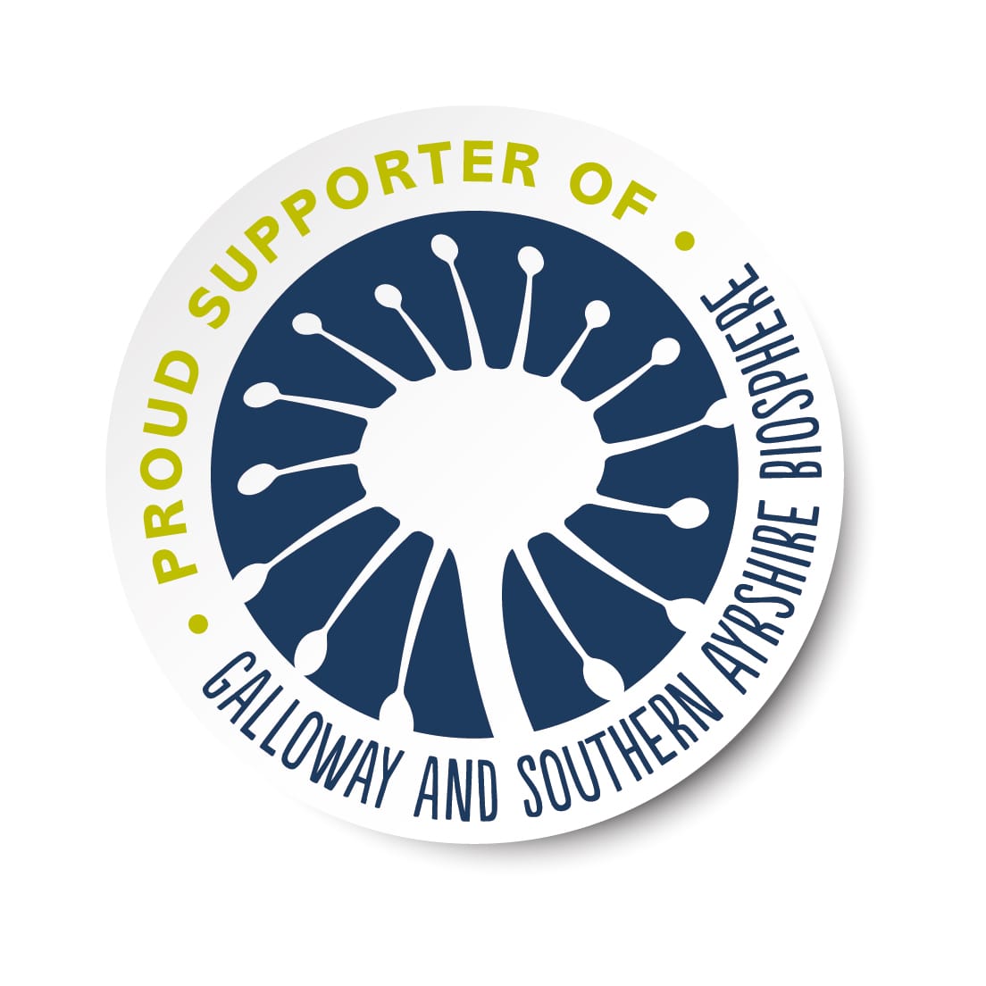 Dailly Proud supporter of Galloway and Southern Ayrshire Biosphere.