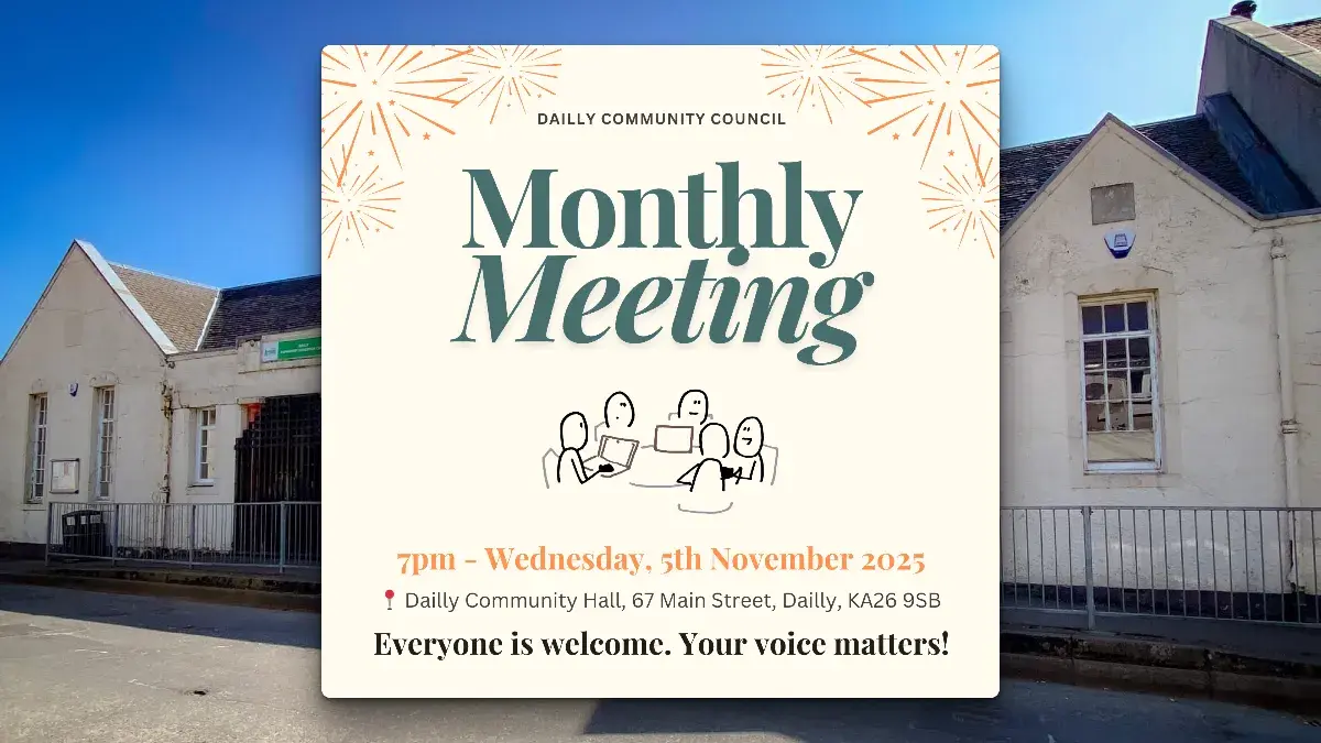 Dailly Community Council Meeting — Wed, 5 Nov 2025