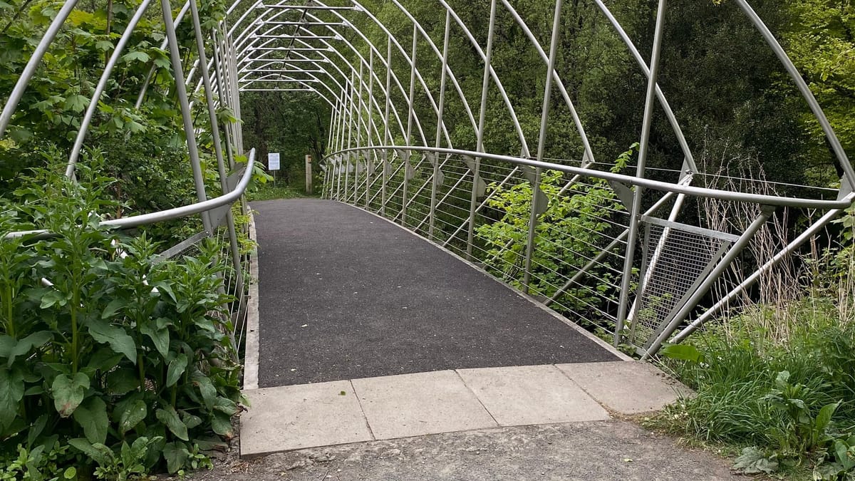 The Fish Bridge at Dalquharran Estate Is Open