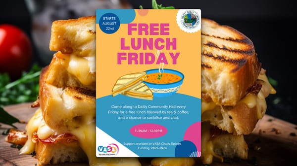 Free Lunch Fridays flyer