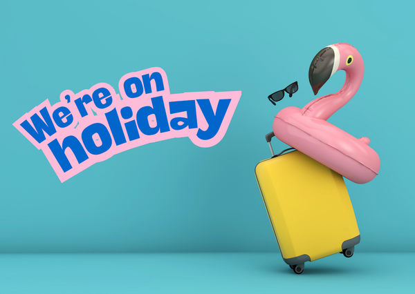 We're on holiday creative.