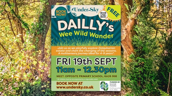 Undersky Dailly Free Family Fun Day, Friday, 19th September 2025 Flyer.