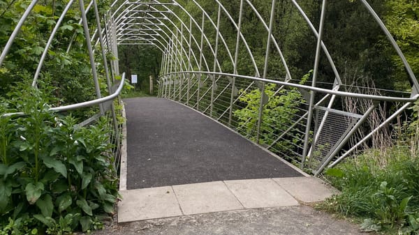 The Fish Bridge at Dalquharran Estate Is Open