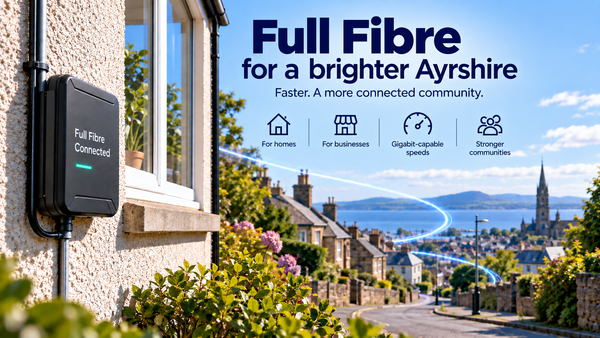 Full fibre network creative for 2026/207 rollout.